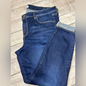 Dark Loft Denim Jeans - Leggings Style